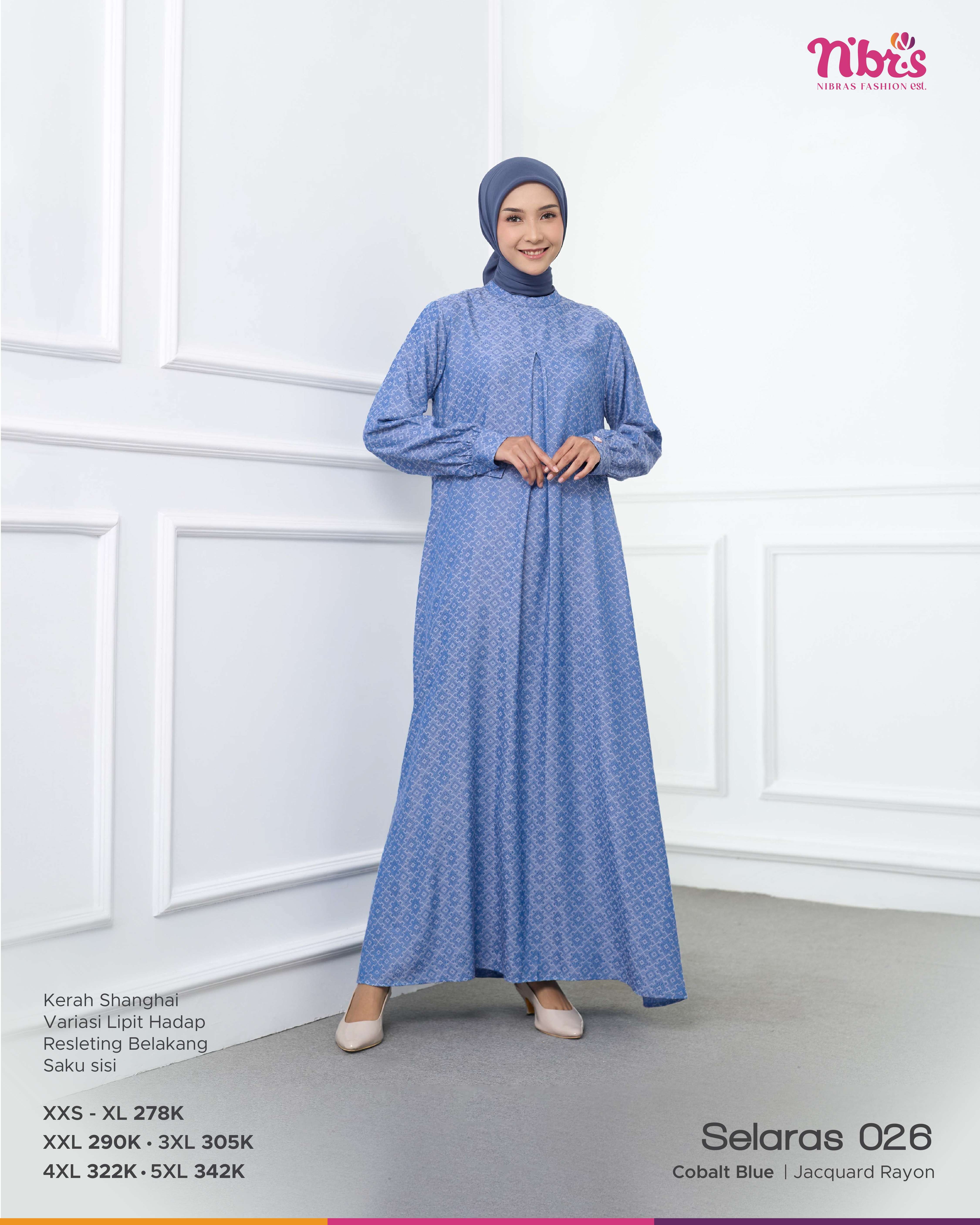 NIBRAS SELARAS 026 COBALT BLUE