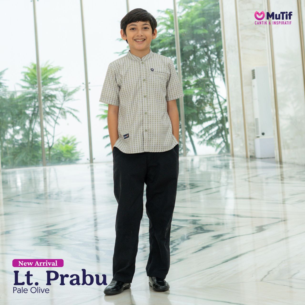 MUTIF LITTLE PRABU PALE OLIVE