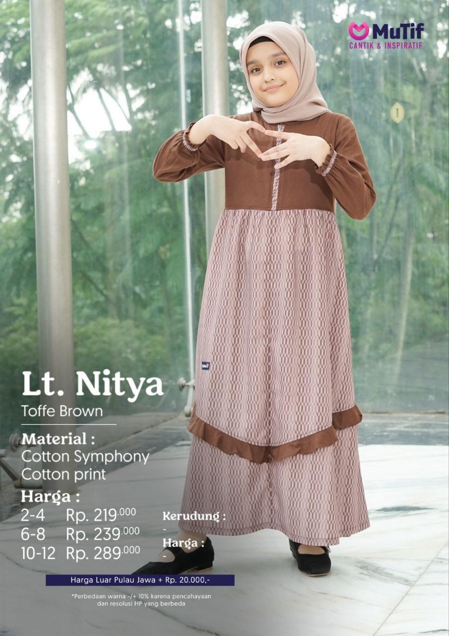 MUTIF LITTLE NITYA TOFFE BROWN