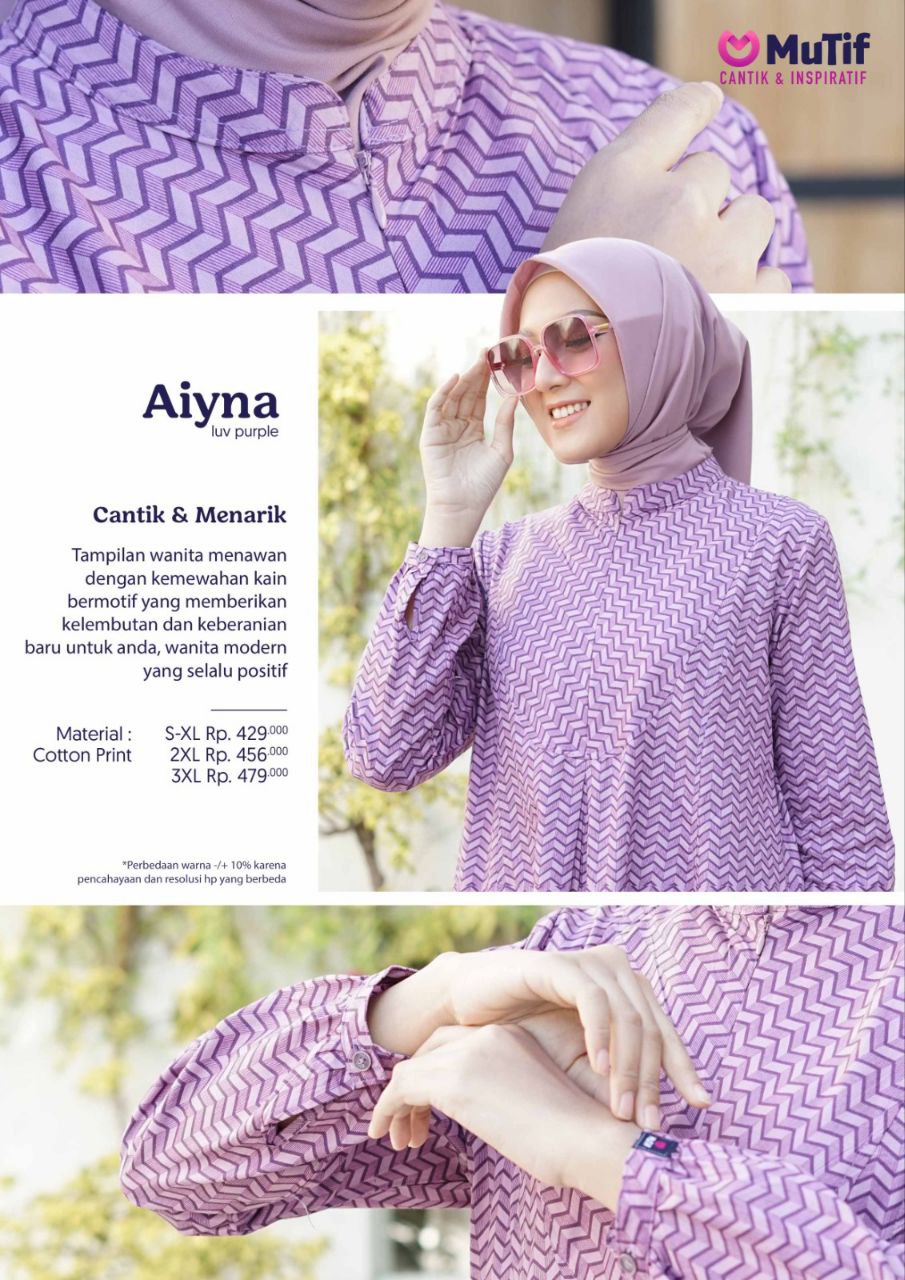 MUTIF AIYNA LUV PURPLE