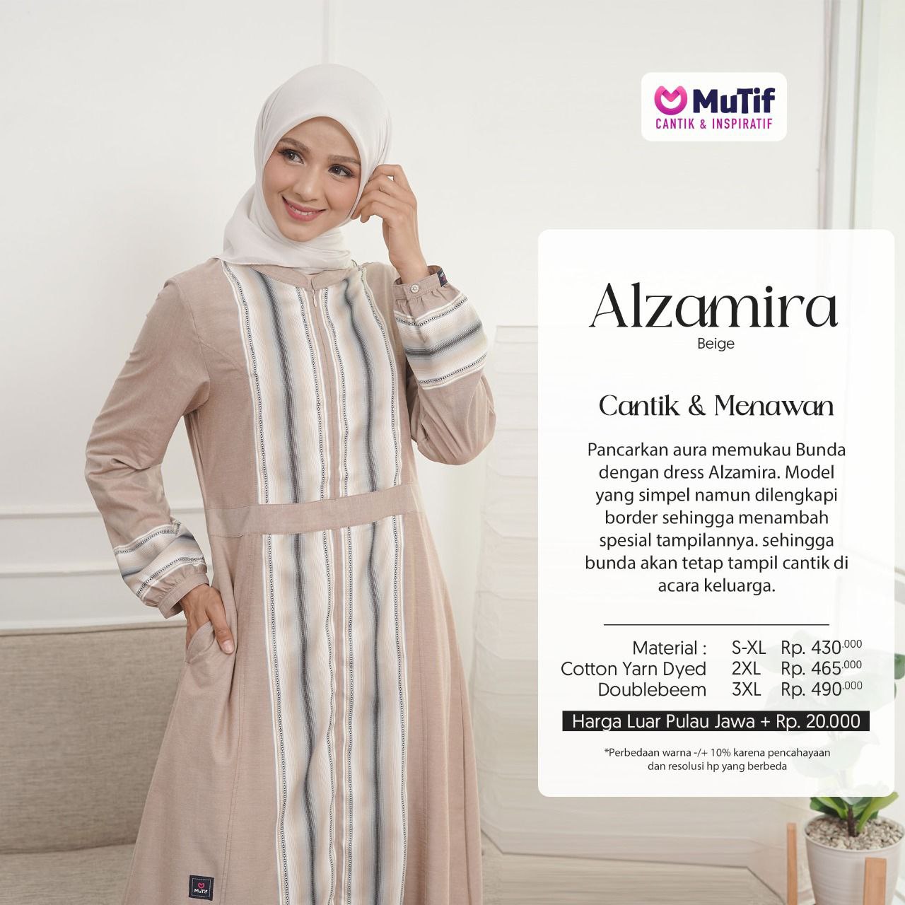 MUTIF ALZAMIRA TOASTED BROWN