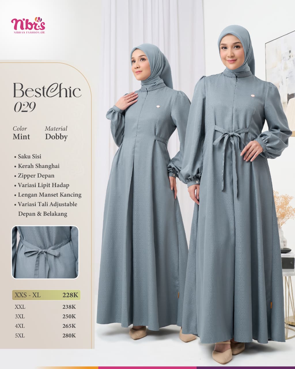 NIBRAS BESTCHIC 029 MINT