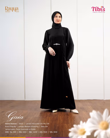 NIBRAS GAIA GAMIS BLACK GRADE B