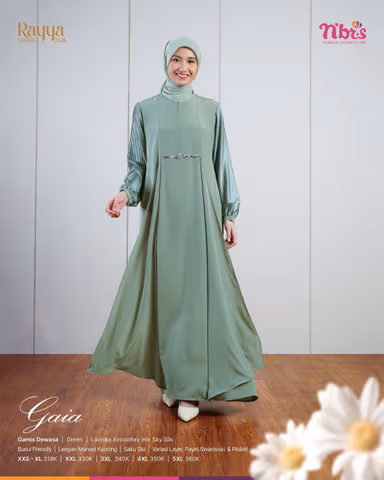 NIBRAS GAIA GAMIS GREEN GRADE B