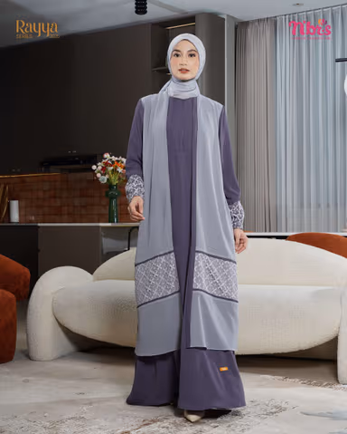 NIBRAS IVORY GAMIS DARK PURPLE GRADE B