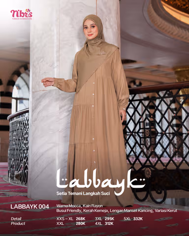 NIBRAS LABBAYK 004 MOCCA GRADE B