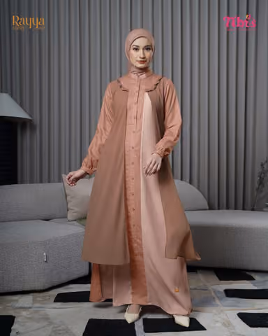 NIBRAS NARA GAMIS TERRACOTTA GRADE B