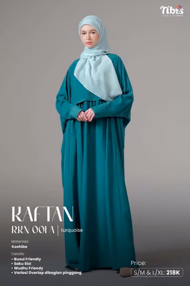 NIBRAS RKN 001 A TURQUOISE GRADE B