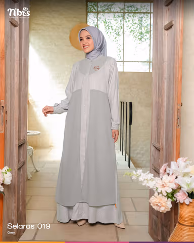 NIBRAS SELARAS 019 GREY GRADE B