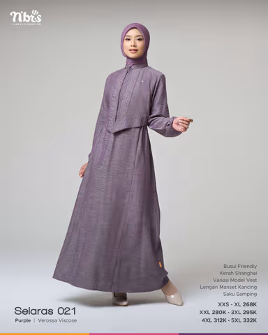 NIBRAS SELARAS 021 PURPLE GRADE B