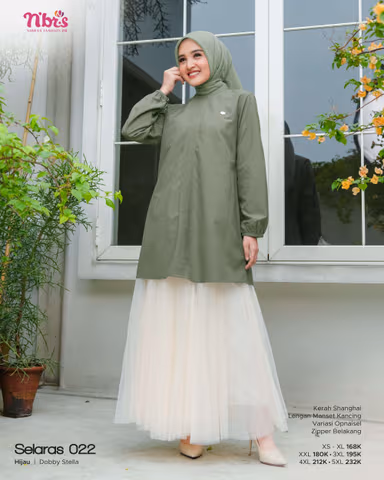 NIBRAS SELARAS 022 HIJAU GRADE B