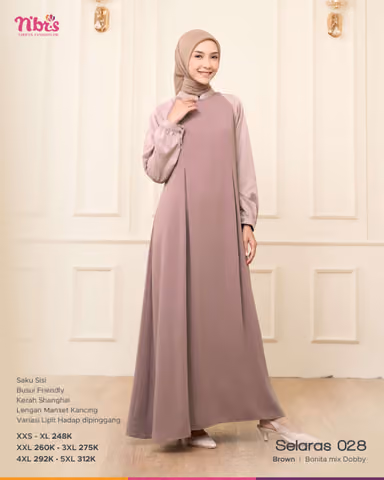 NIBRAS SELARAS 028 BROWN GRADE B