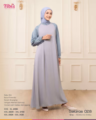 NIBRAS SELARAS 028 GRAY GRADE B