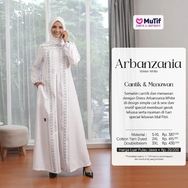 MUTIF ARBANZANIA WINTER WHITE