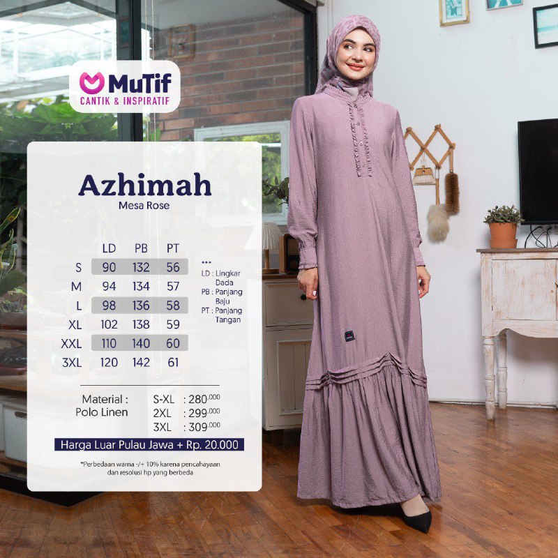 MUTIF AZHIMAH MESA ROSE GRADE B