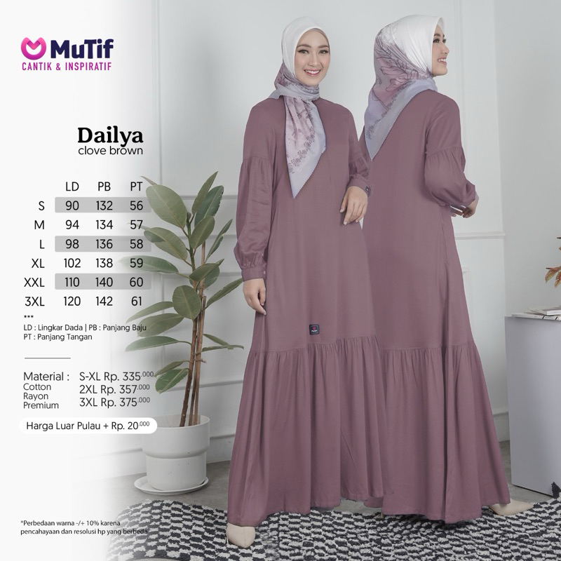 MUTIF DAILYA CLOVE BROWN