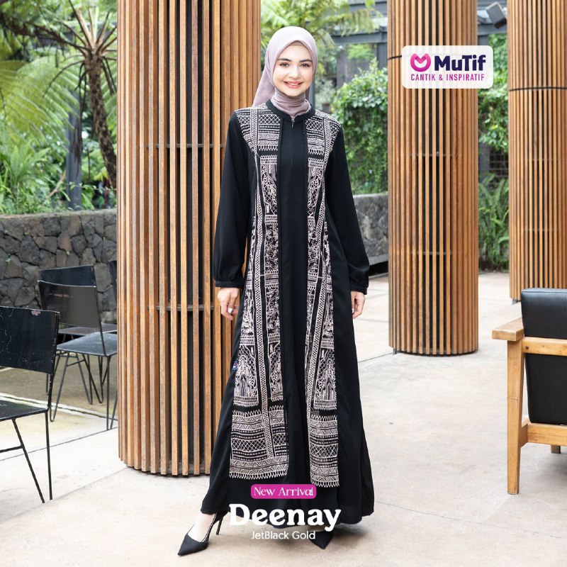 MUTIF DEENAY JATBLACK - GOLD
