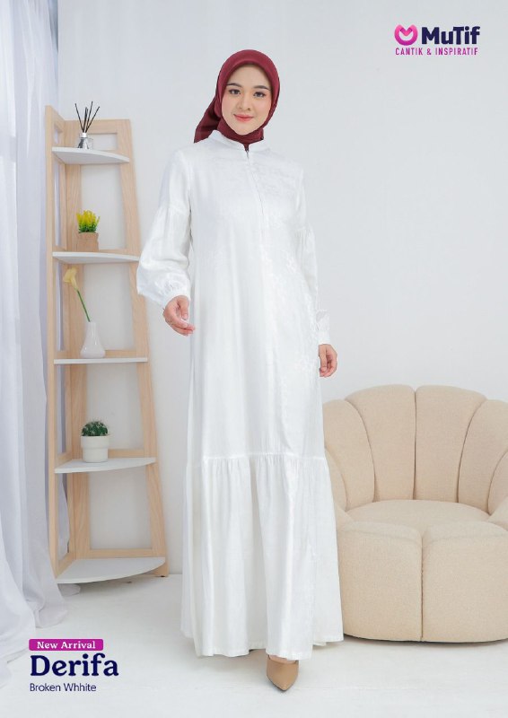 MUTIF DERIFA BROKEN WHITE