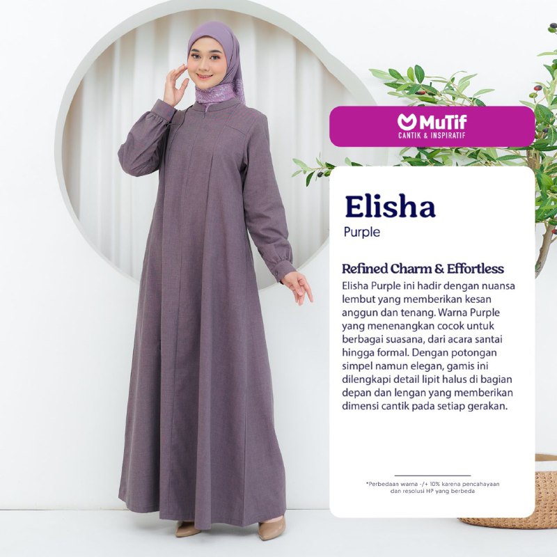 MUTIF ELISHA PURPLE