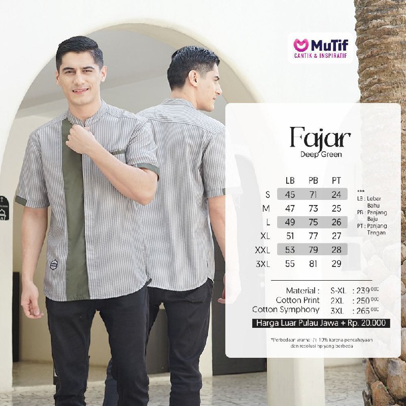 MUTIF FAJAR DEEP GREEN
