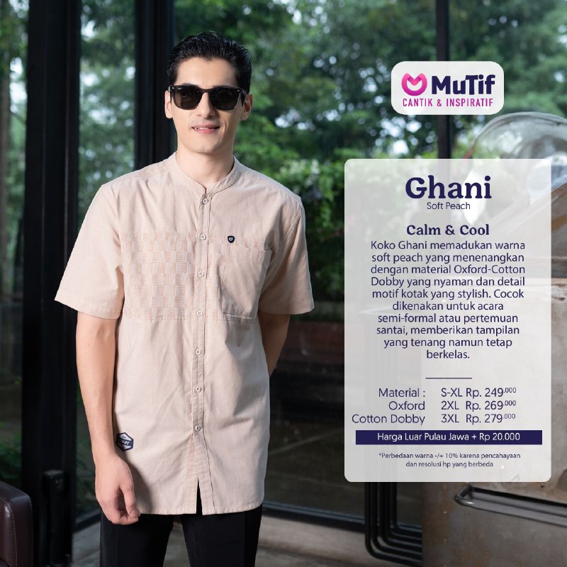MUTIF GHANI SOFT PEACH