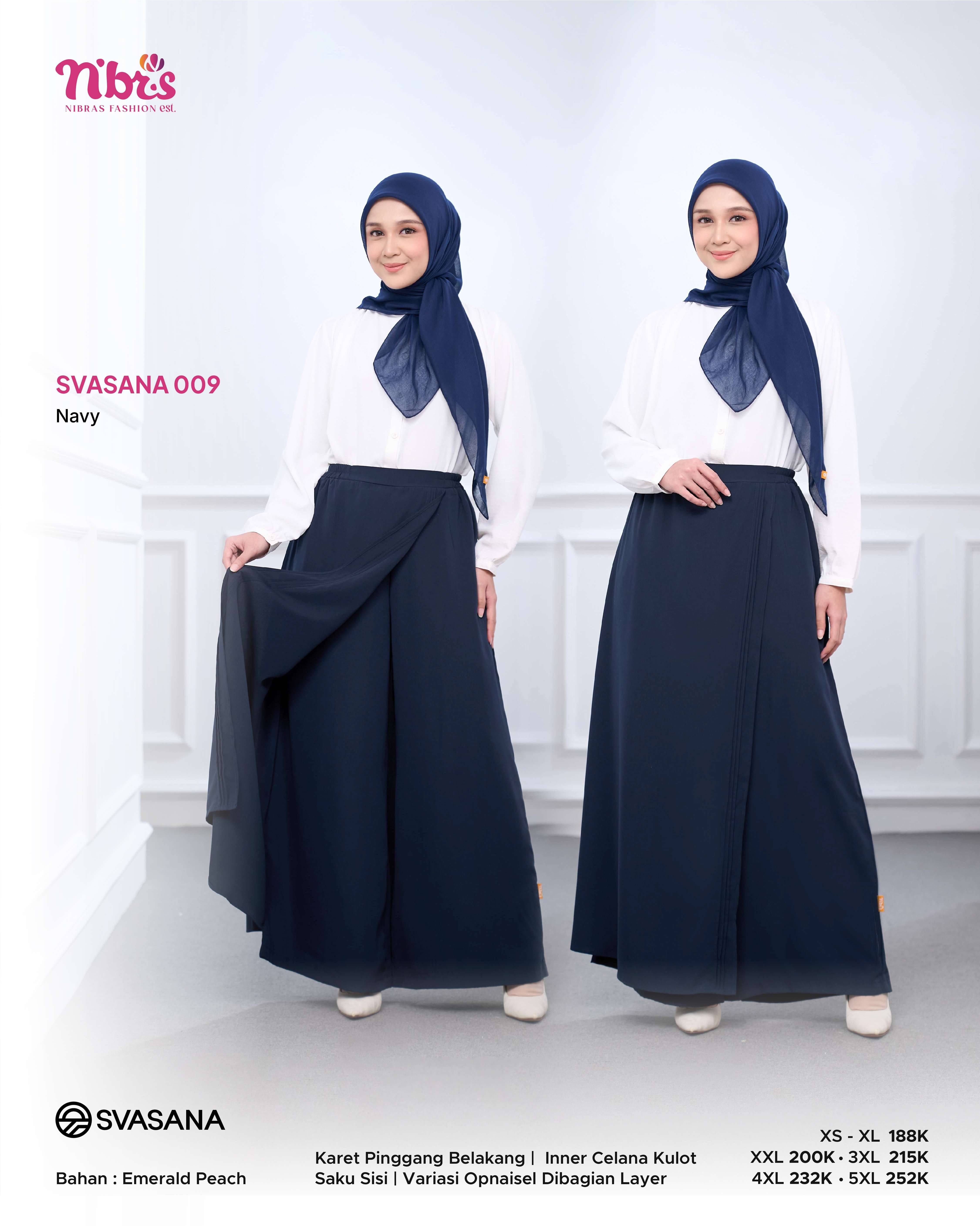 NIBRAS SVASANA 009 NAVY