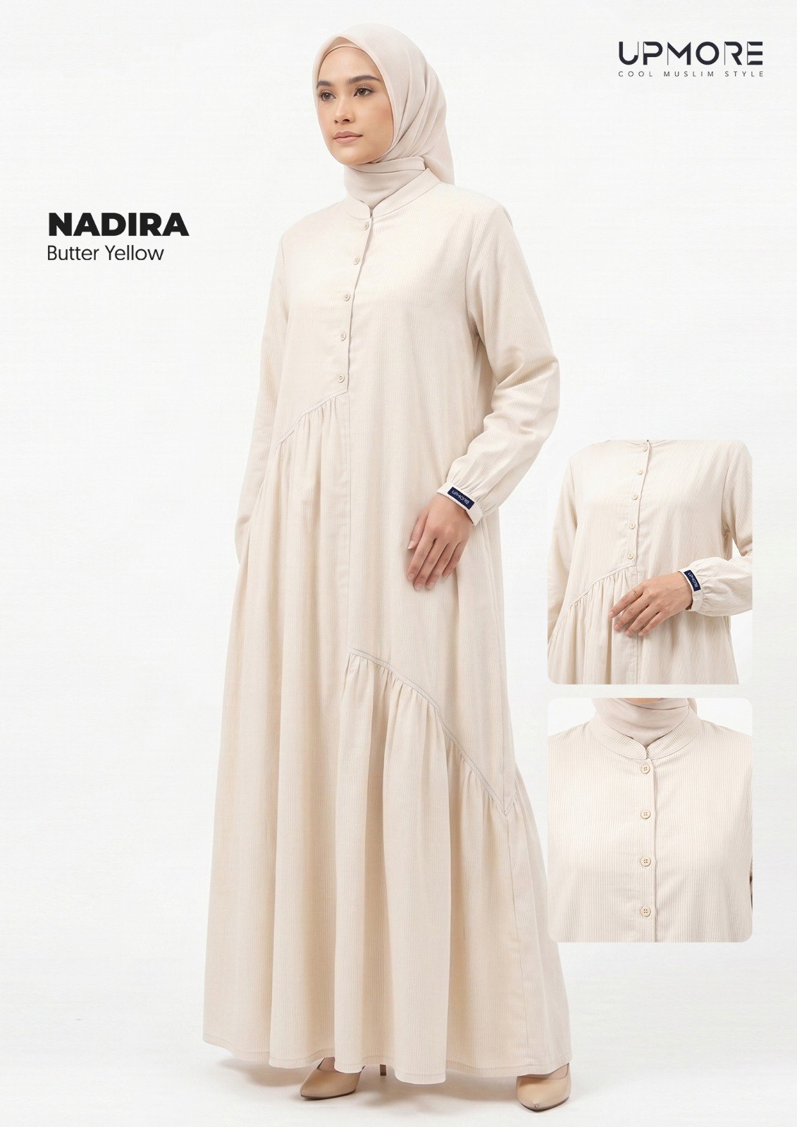 UPMORE NADIRA BUTTER YELLOW