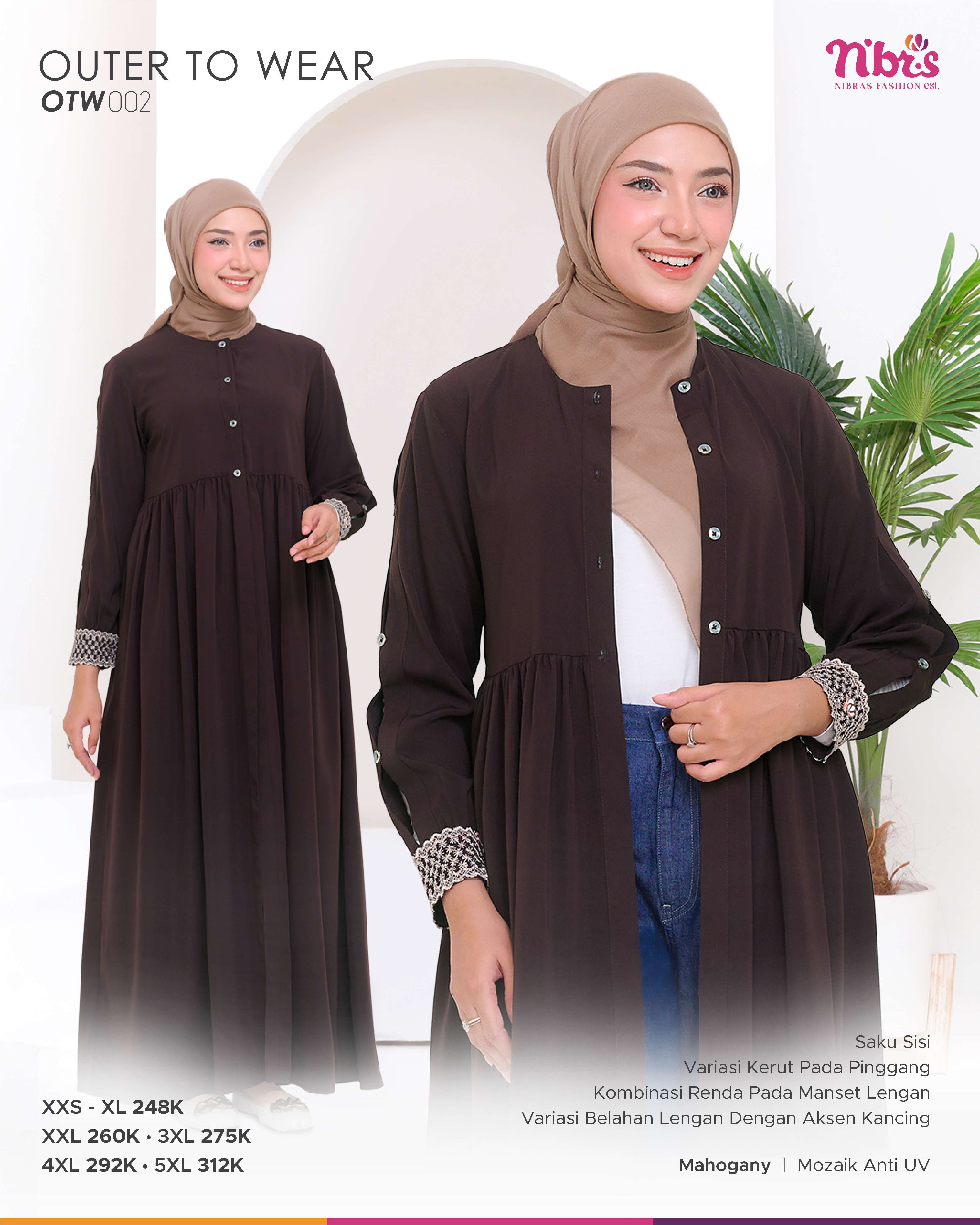 NIBRAS OTW 002 MAHOGANY