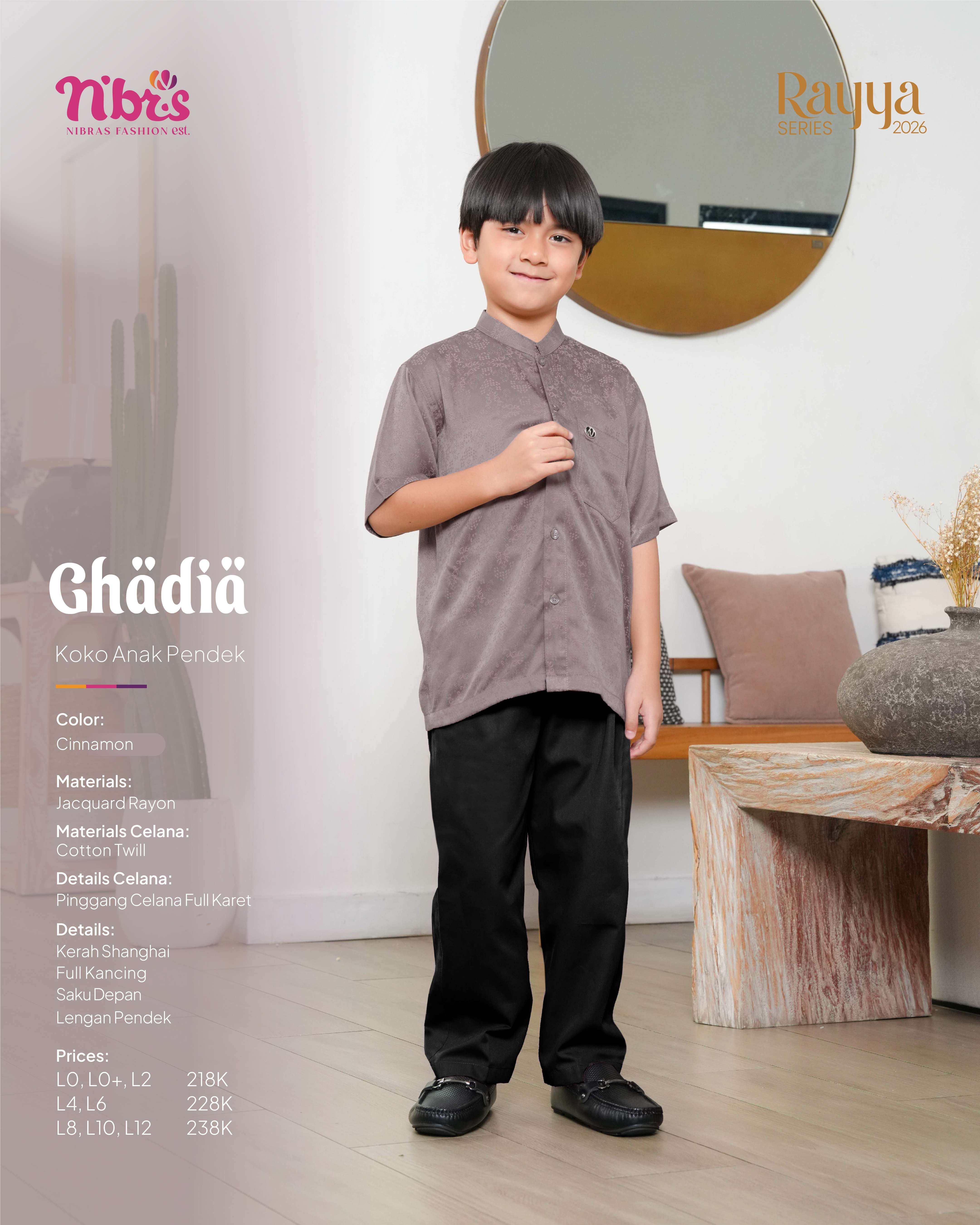 NIBRAS GHADIA KOKO ANAK CINNAMON