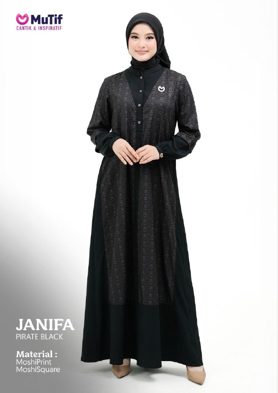 MUTIF JANIFA PIRATE BLACK