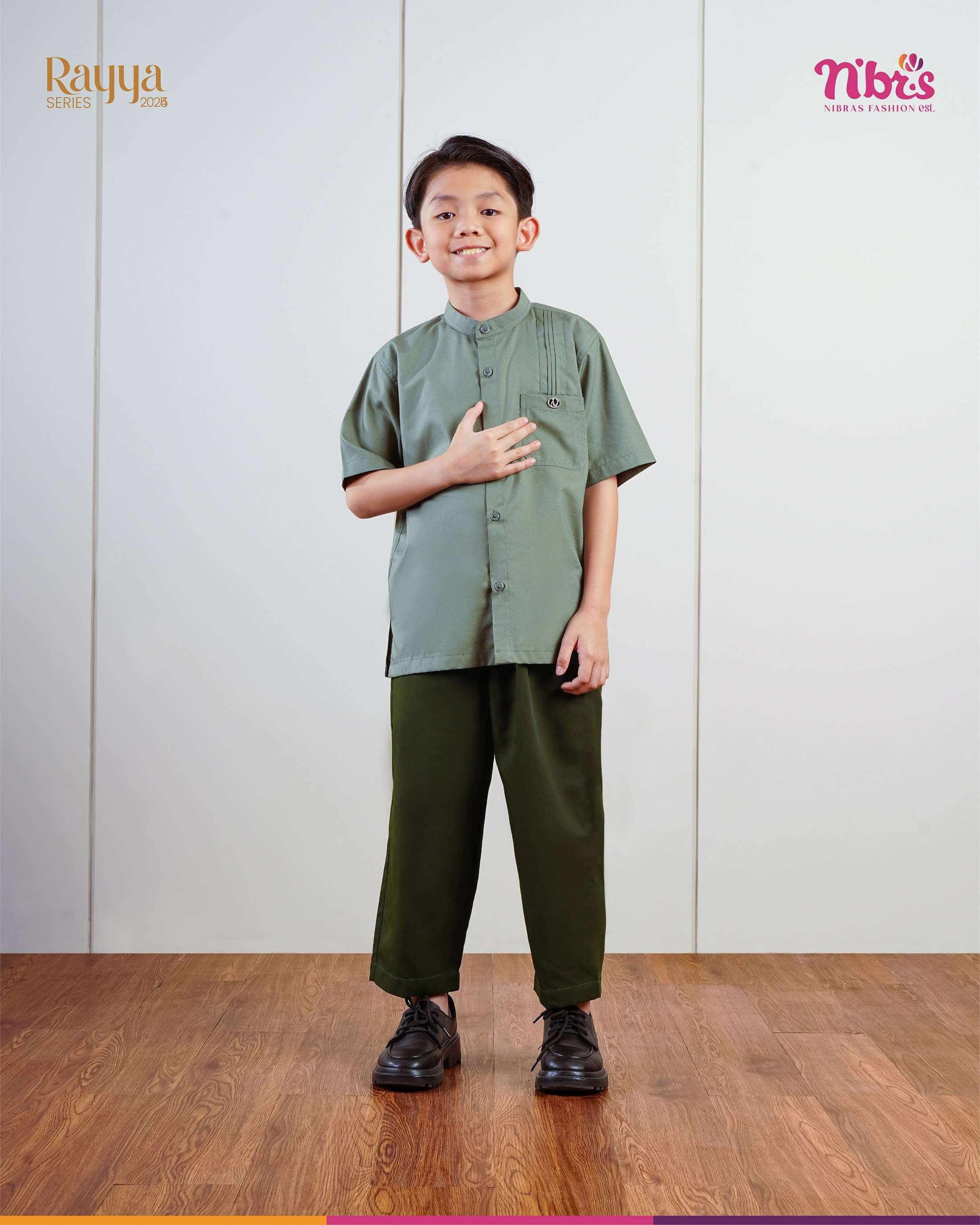 NIBRAS GAIA KOKO ANAK GREEN GRADE B
