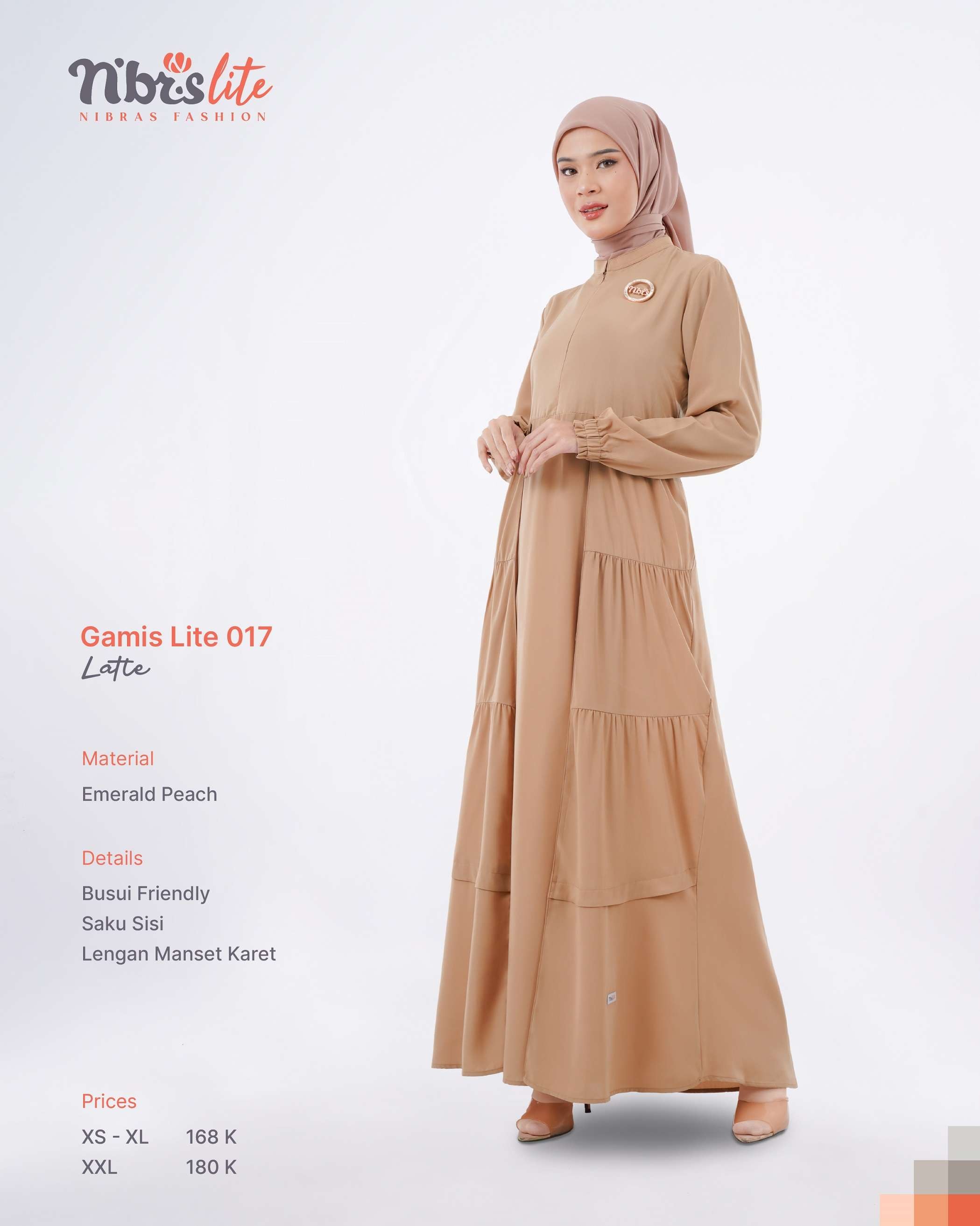 NIBRAS GAMIS LITE 017 LATTE