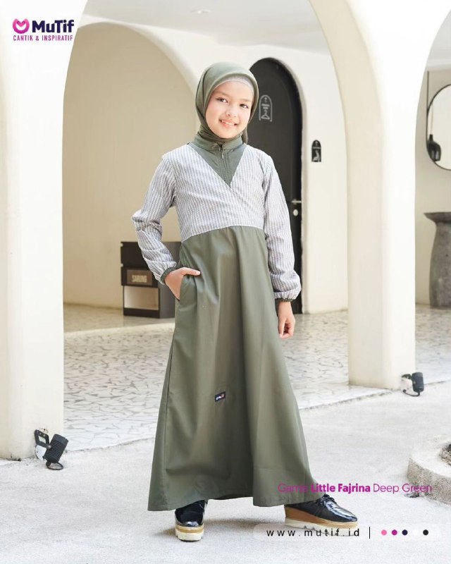 MUTIF LITTLE FAJRINA DEEP GREEN