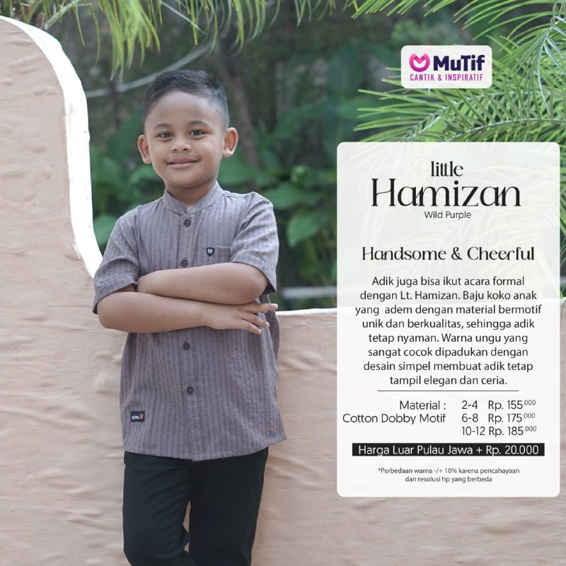 MUTIF LITTLE HAMIZAN WILD PURPLE
