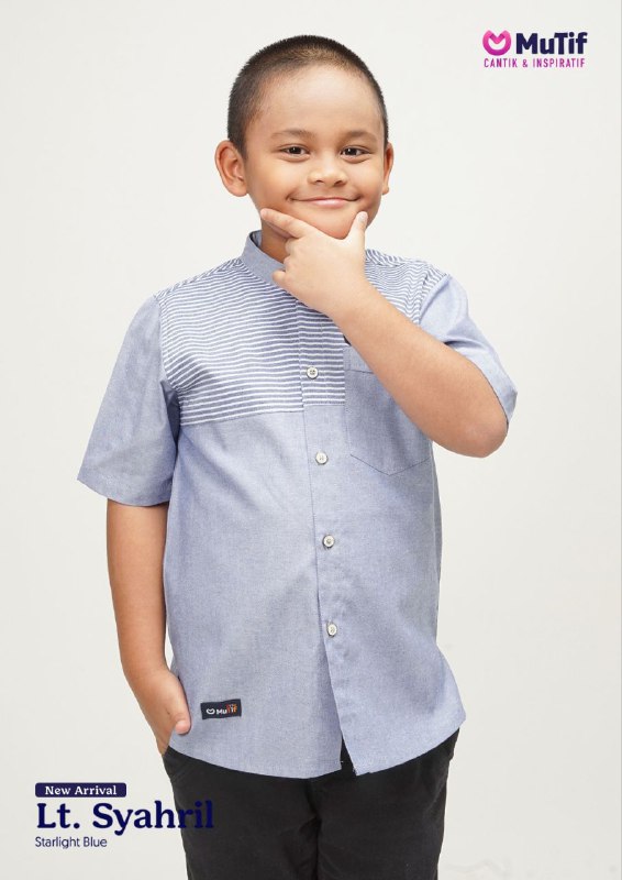 MUTIF LITTLE SYAHRIL STARLIGHT BLUE