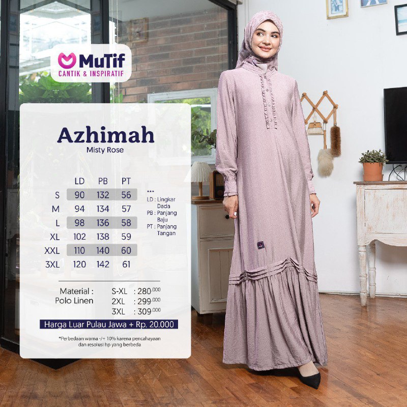 MUTIF AZHIMAH MISTY ROSE