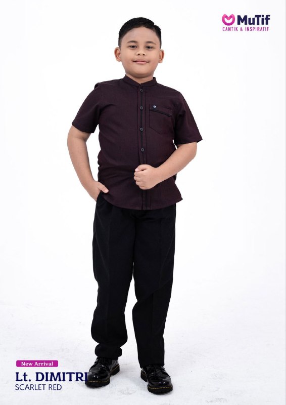 MUTIF LITTLE DIMITRI SCARLET RED
