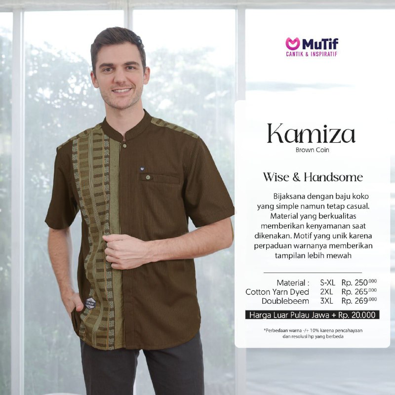 MUTIF KAMIZA OLIVE GREEN