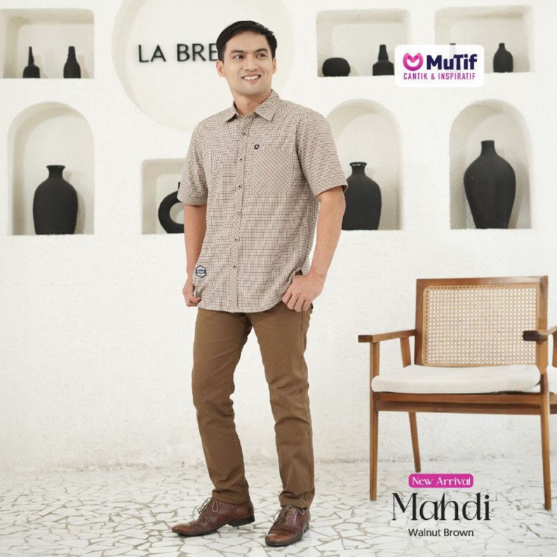 MUTIF MAHDI WALNUT BROWN