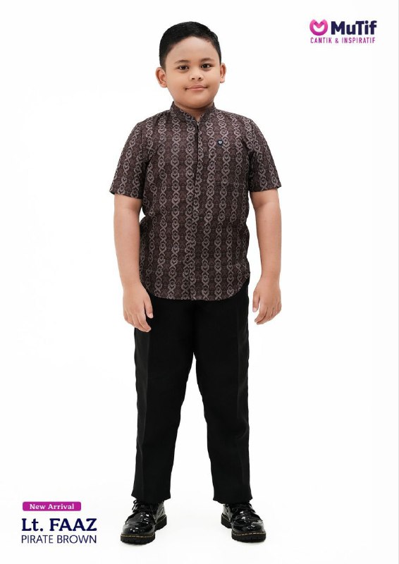 MUTIF LITTLE FAAZ PIRATE BROWN