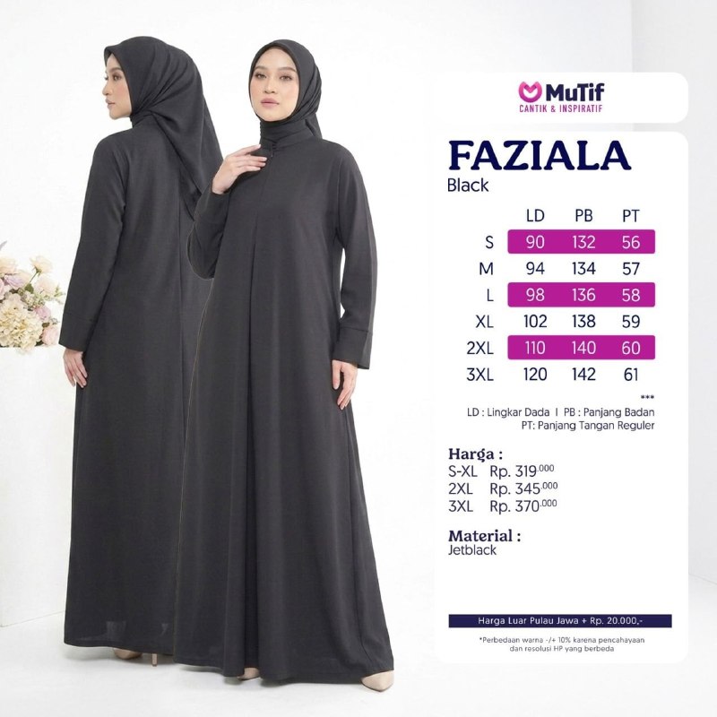 MUTIF FAZIALA JETBLACK
