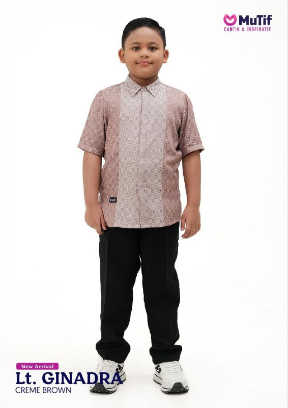 MUTIF LITTLE GINADRA CREME BROWN