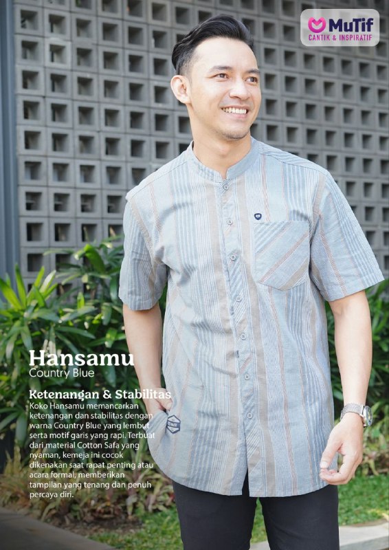 MUTIF HANSAMU COUNTRY BLUE