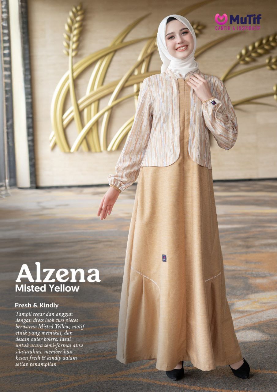MUTIF ALZENA MISTED YELLOW