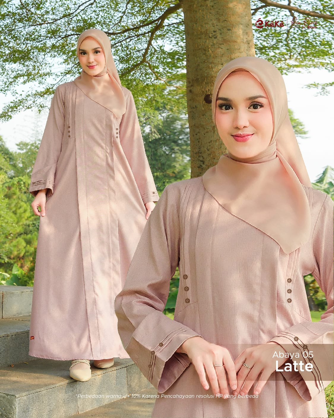KEKE GDK DL ABAYA 05 LATTE