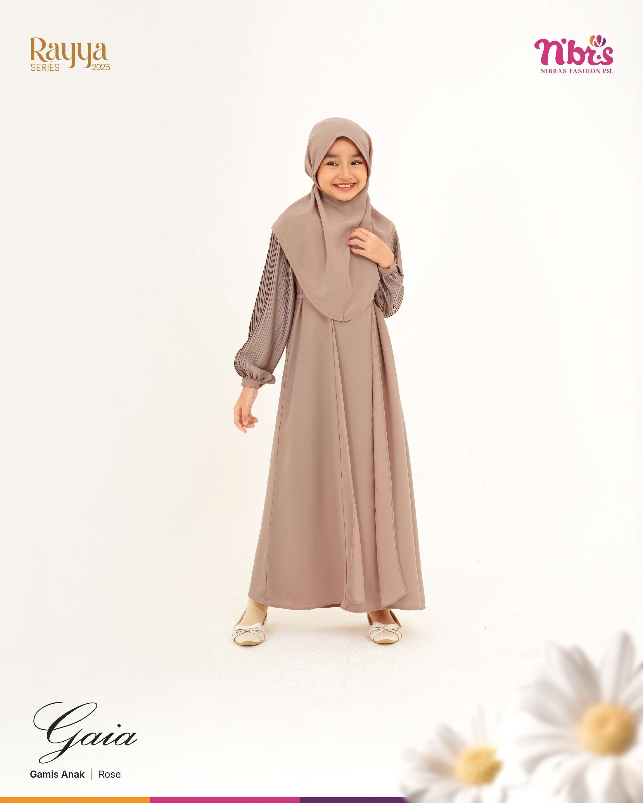 NIBRAS GAIA GAMIS ANAK ROSE
