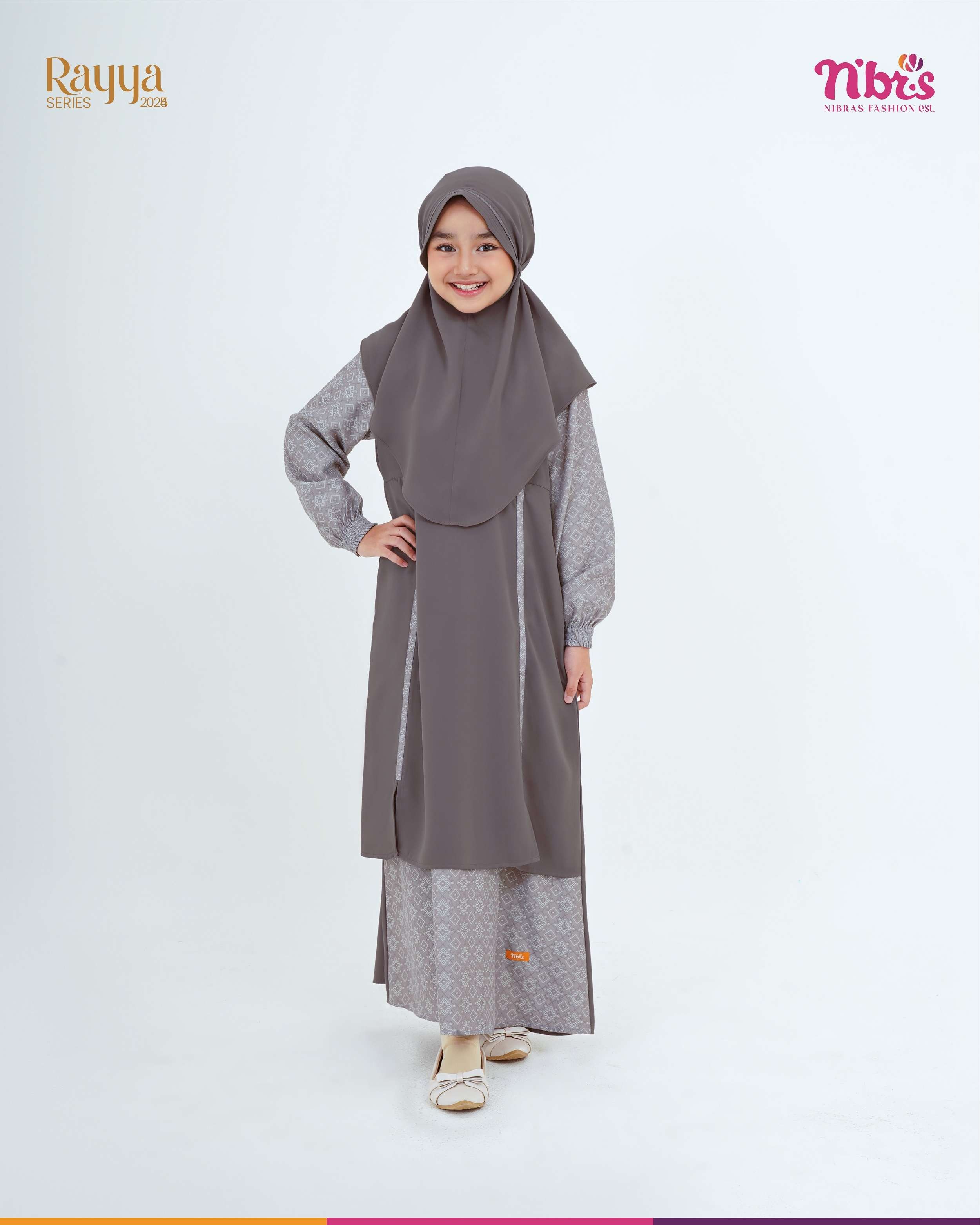 NIBRAS ORLIN GAMIS ANAK LILAC
