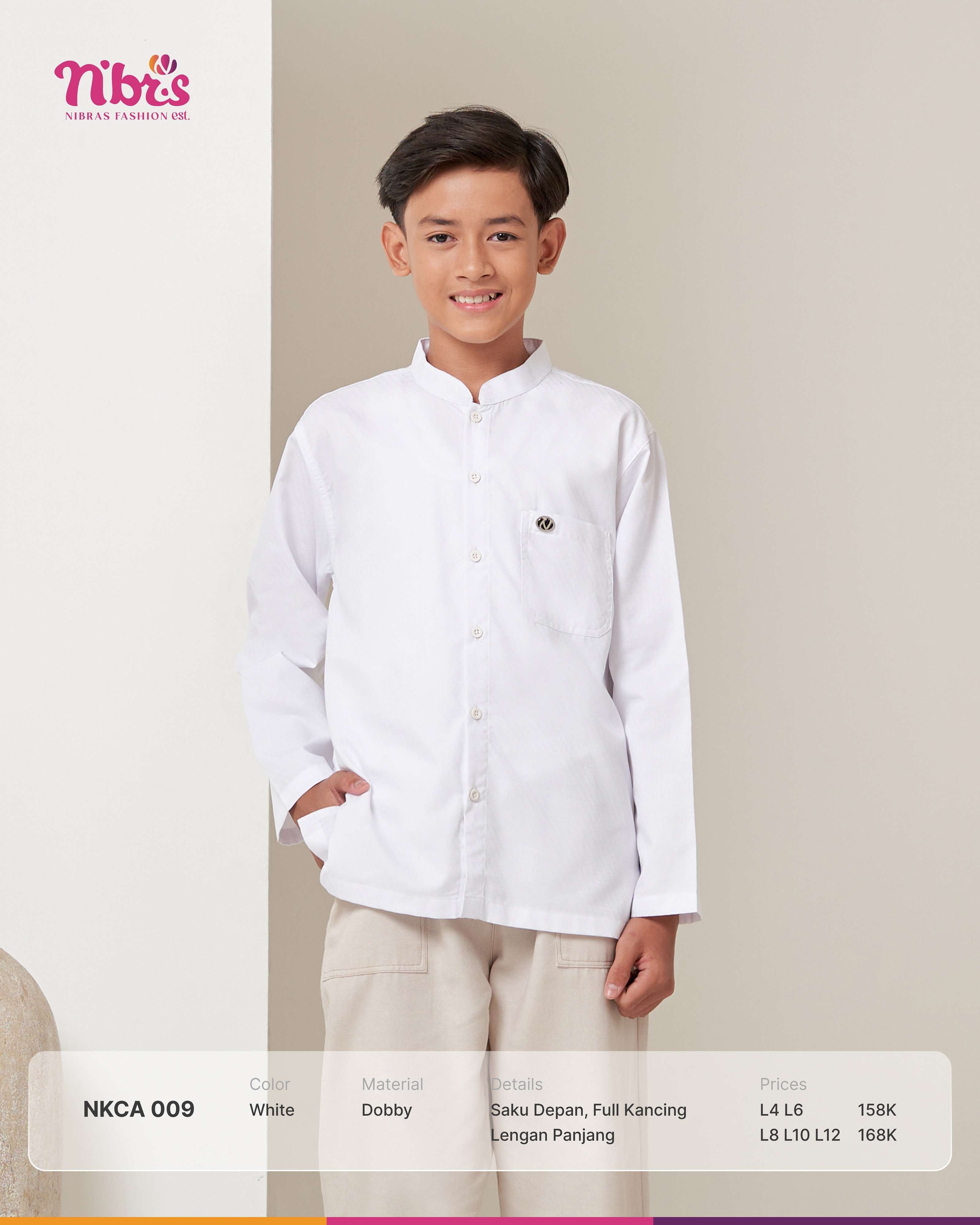 NIBRAS NKCA 009 WHITE