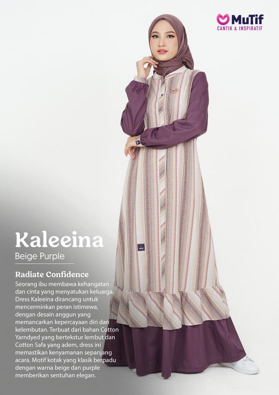 MUTIF KALEEINA BEIGE PURPLE