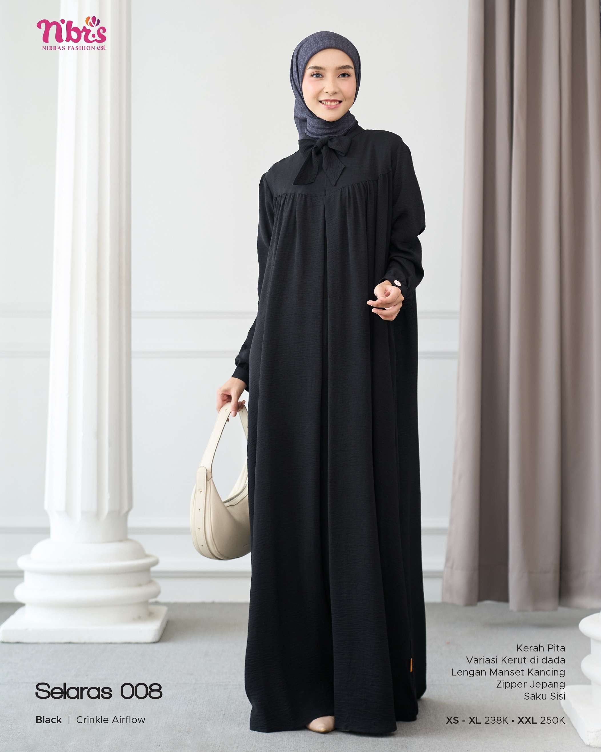 NIBRAS SELARAS 008 BLACK